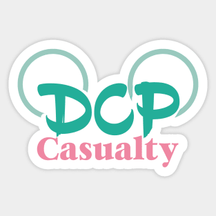 DCP Casualty Sticker